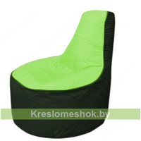 Кресло мешок Трон Т1.1-0709(салатовый-тем.зеленый)