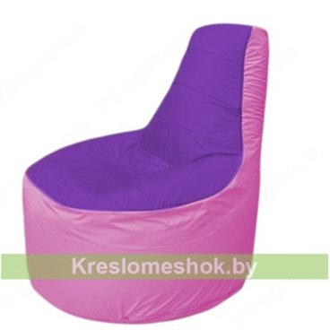 Кресло мешок Трон Т1.1-1803(фиолетовый-розовый)