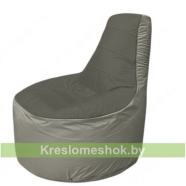 Кресло мешок Трон Т1.1-2322(тем.серый-серый)