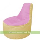Кресло мешок Трон Т1.1-0320(розовый-бежевый)