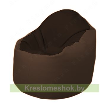 Кресло-мешок Браво Б1.3-F01F26 (темно-коричневый, коричневый)