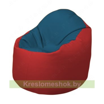 Кресло-мешок Браво Б1.3-F03F09 (синий - красный)