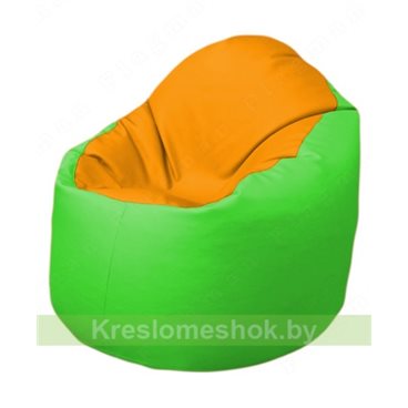 Кресло-мешок Браво Б1.3-F06F07 (желтый - салатовый)