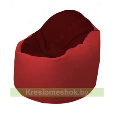 Кресло-мешок Браво Б1.3-F08F09 (бордовый - красный)