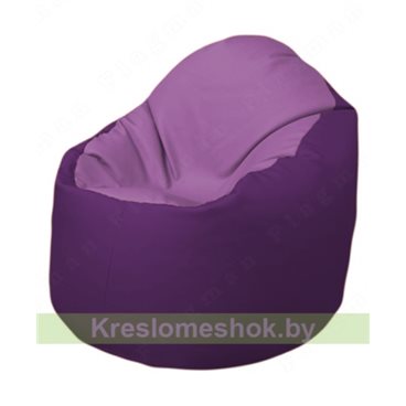 Кресло-мешок Браво Б1.3-N67N32 (сиреневый - фиолетовый)