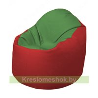 Кресло-мешок Браво Б1.3-N76N09 (зеленый - красный)