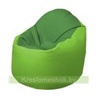 Кресло-мешок Браво Б1.3-N76N19 (зеленый - салатовый)