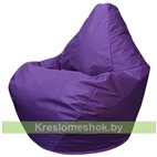 Кресло-мешок Груша Мини Г0.2-12 (Фиолетовый)