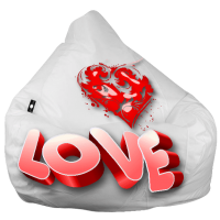 Кресло-мешок груша "Love"